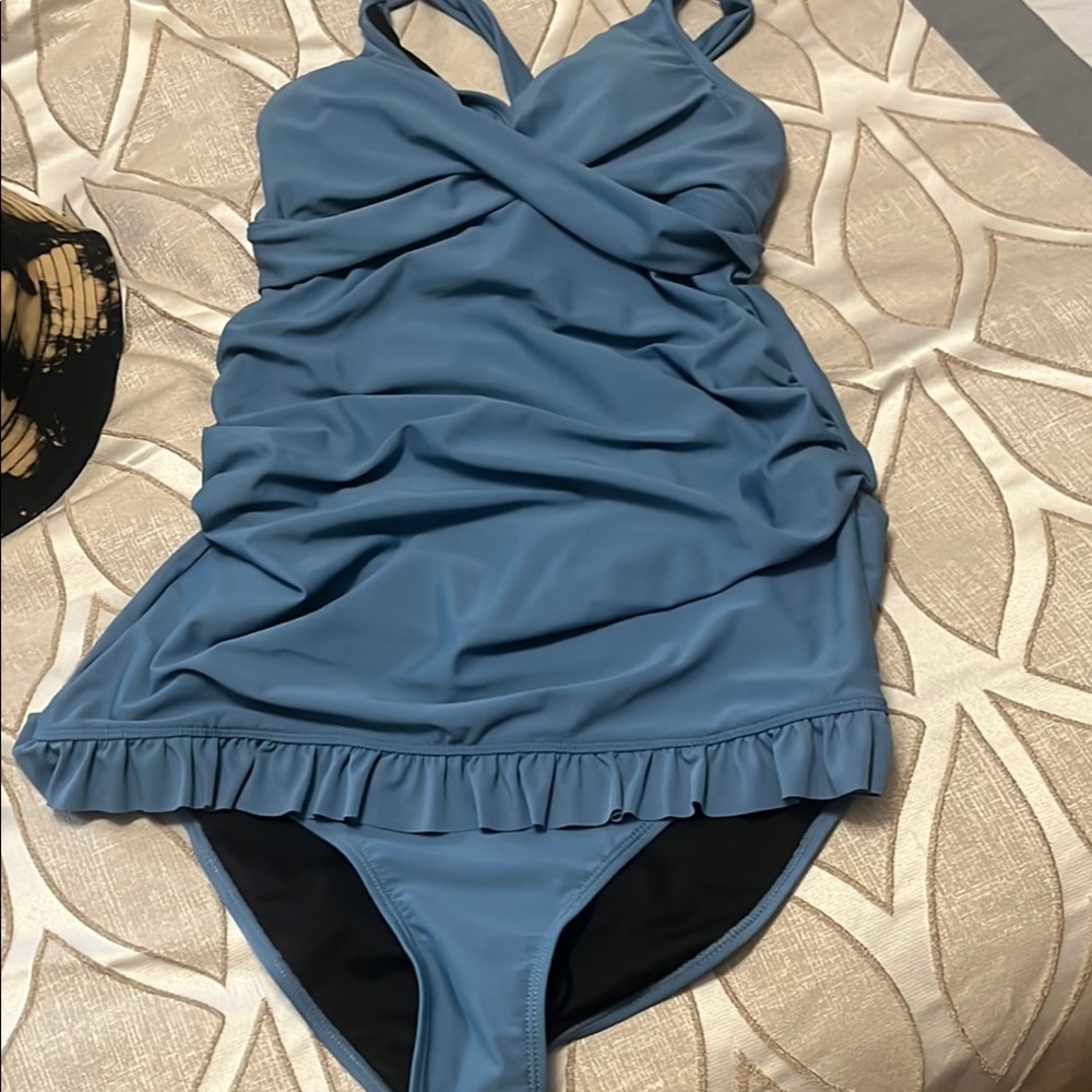Blue 2 Piece Swimsuit - Brand new